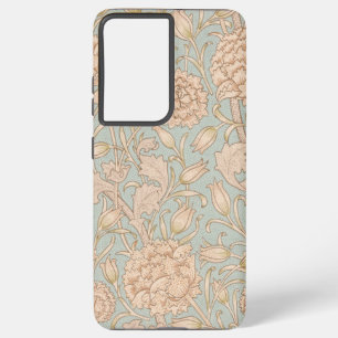 William Morris Wild Tulip Flower Floral Design Samsung Galaxy S21 Ultra Case