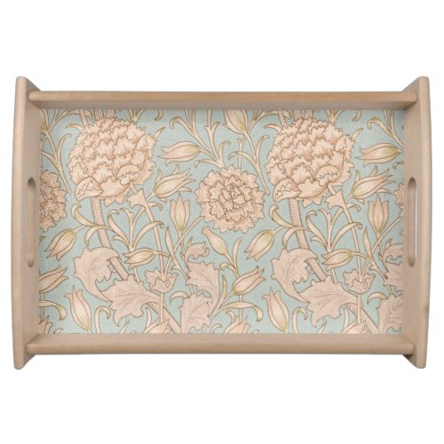 William Morris Wild Tulip Flower Floral Design Serving Tray