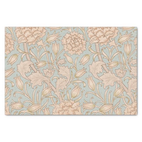 William Morris Wild Tulip Flower Floral Design Tissue Paper