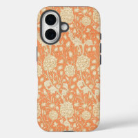 William Morris Wild Tulip Orange Floral Art