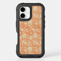 William Morris Wild Tulip Orange Floral Art