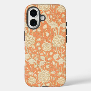 William Morris Wild Tulip Vintage Floral Pattern iPhone 16 Case