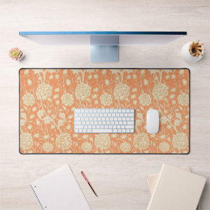 William Morris Wild Tulip Vintage Floral Pattern Desk Mat