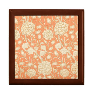 William Morris Wild Tulip Vintage Floral Pattern Gift Box
