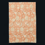 William Morris Wild Tulip Vintage Floral Pattern Kitchen Towel<br><div class="desc">William Morris's "Wild Tulip" is a beautiful textile design that showcases a vintage aesthetic rooted in nature. The pattern features stylized tulip flowers with intricate, flowing lines and curves. The tulips are intertwined with delicate foliage, all set against a soft, warm background. The design embodies Morris's characteristic use of natural...</div>