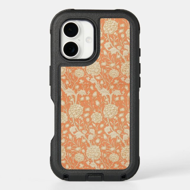 William Morris Wild Tulip Vintage Floral Pattern Otterbox iPhone Case (Back)