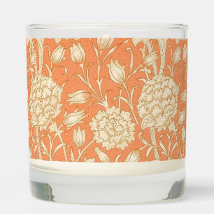 William Morris Wild Tulip Vintage Floral Pattern Scented Candle