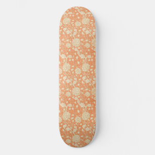 William Morris Wild Tulip Vintage Floral Pattern Skateboard
