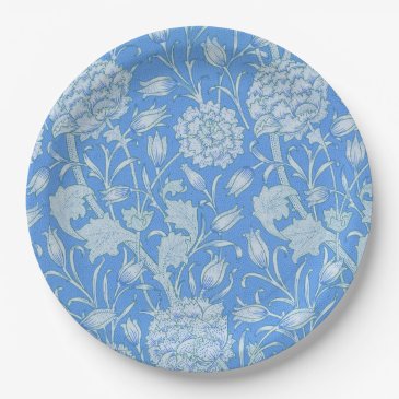 William Morris - Wild Tulips - Blue Floral Pattern