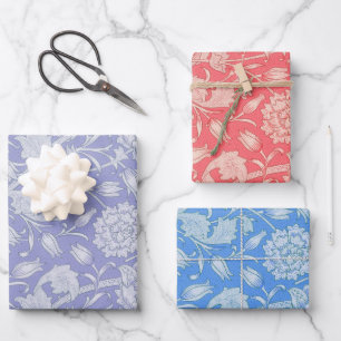 William Morris - Wild Tulips Floral Patterns Wrapping Paper Sheets