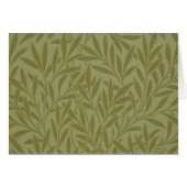 William Morris Willow Antique Green Leaf Vine Art (Front Horizontal)