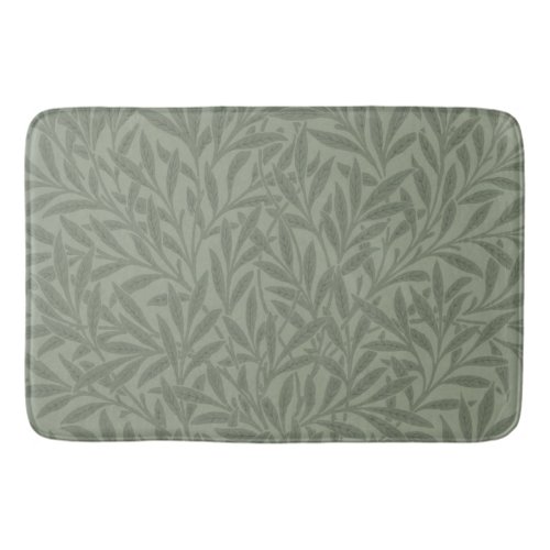 William Morris Willow Art Garden Flower Classic Bath Mat