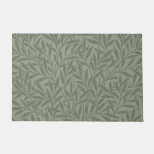 William Morris Willow Art Garden Flower Classic Doormat