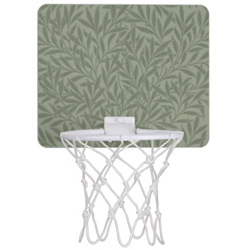 William Morris Willow Art Garden Flower Classic Mini Basketball Hoop