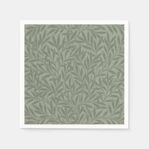 William Morris Willow Art Garden Flower Classic Napkins