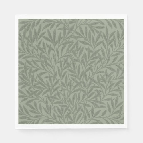 William Morris Willow Art Garden Flower Classic Napkins