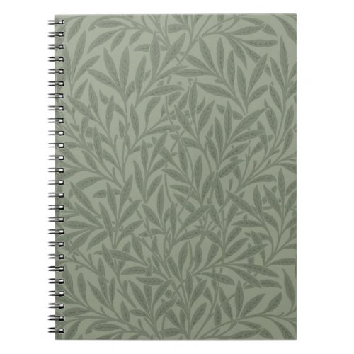 William Morris Willow Art Garden Flower Classic Notebook