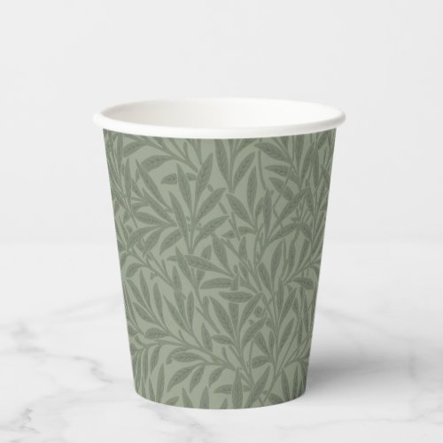 William Morris Willow Art Garden Flower Classic Paper Cups