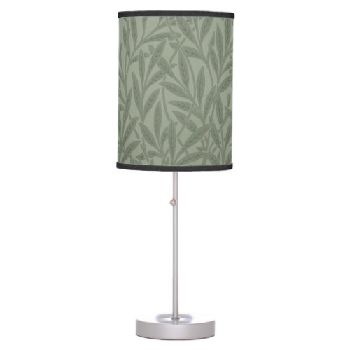 William Morris Willow Art Garden Flower Classic Table Lamp