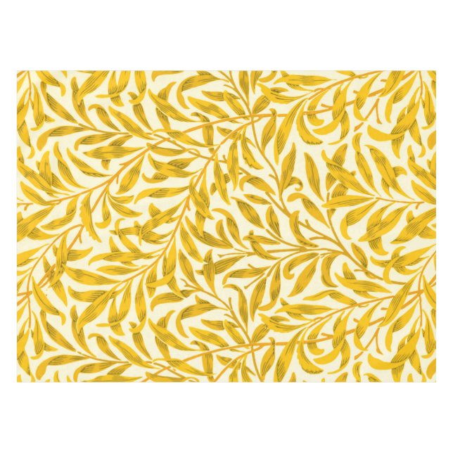 William Morris "Willow Bough" 2 Tablecloth (Front (Horizontal))