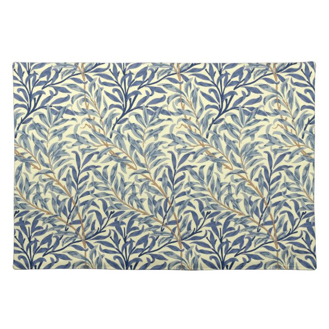 William Morris "Willow Bough" 4 Cloth Placemat (Front)