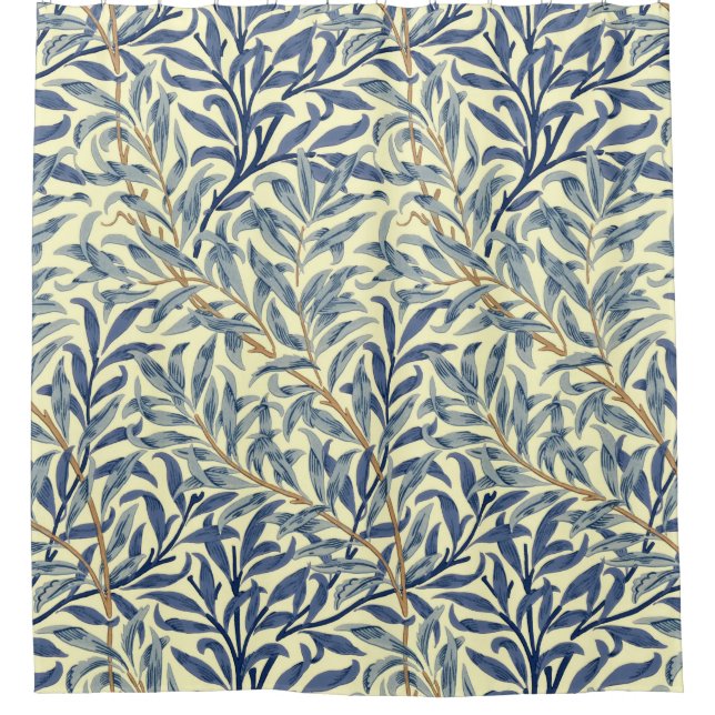William Morris "Willow Bough" 4 Shower Curtain (Front)