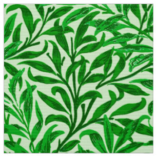William Morris Willow Bough, Emerald Green Fabric
