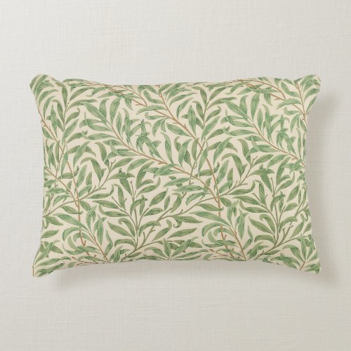 William Morris Willow Bough Garden Flower Classic Accent Pillow
