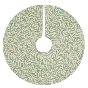 William Morris Willow Bough Garden Flower Classic Brushed Polyester Tree Skirt