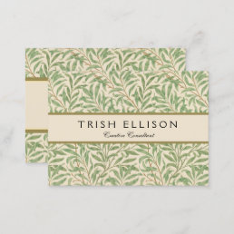 William Morris Willow Bough Garden Flower Classic Business Card