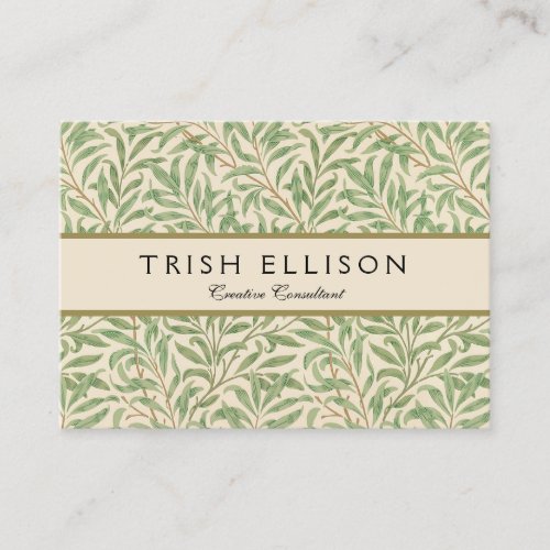 William Morris Willow Bough Garden Flower Classic Business Card