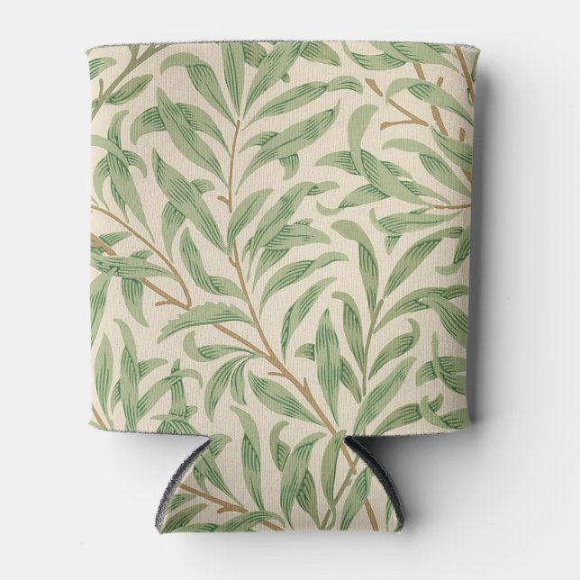 William Morris Willow Bough Garden Flower Classic Can Cooler (Front)