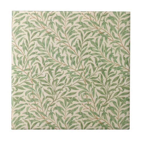 William Morris Willow Bough Garden Flower Classic Ceramic Tile