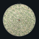 William Morris Willow Bough Garden Flower Classic Dart Board<br><div class="desc">This willow bough botanical (1887) design is based on the classic original drawing by William Morris (1834–1896) for his line of Victorian English wallpaper. A gorgeous rich foliage design.</div>