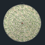 William Morris Willow Bough Garden Flower Classic Dart Board<br><div class="desc">This willow bough botanical (1887) design is based on the classic original drawing by William Morris (1834–1896) for his line of Victorian English wallpaper. A gorgeous rich foliage design.</div>