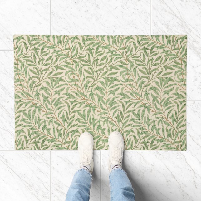 William Morris Willow Bough Garden Flower Classic Doormat (Indoor)