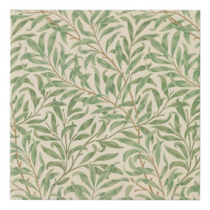 William Morris Willow Bough Garden Flower Classic Faux Canvas Print