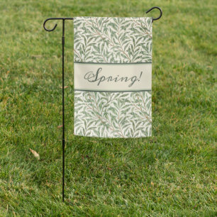 William Morris- Willow Bough Garden Flower Classic Flag