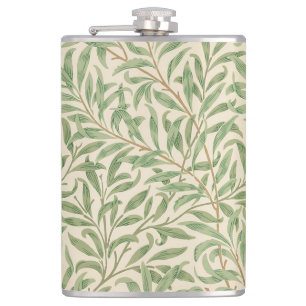 William Morris Willow Bough Garden Flower Classic Flask