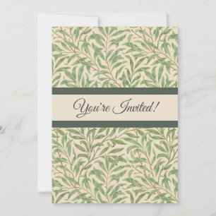 William Morris Willow Bough Garden Flower Classic Invitation