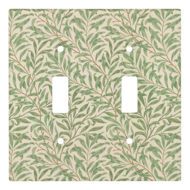 William Morris Willow Bough Garden Flower Classic Light Switch Cover (Front)