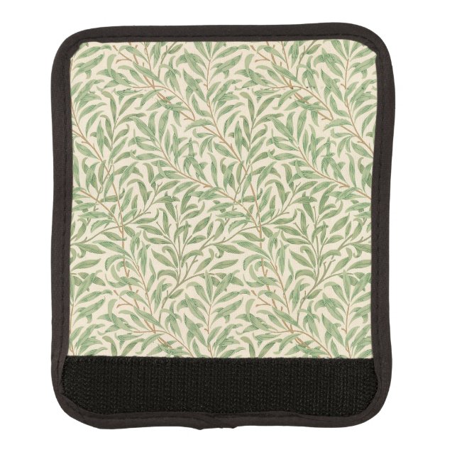 William Morris Willow Bough Garden Flower Classic Luggage Handle Wrap (Front)