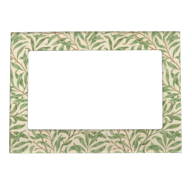 William Morris Willow Bough Garden Flower Classic Magnetic Frame (Front)