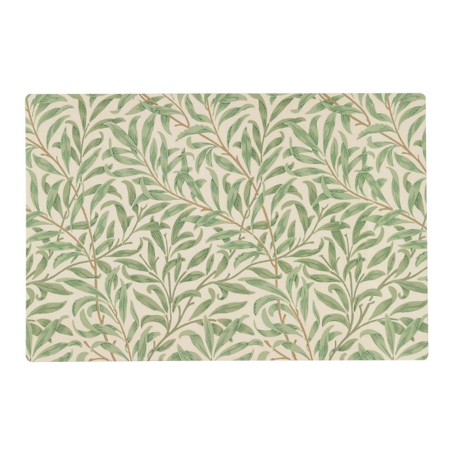 William Morris Willow Bough Garden Flower Classic Placemat (Front)