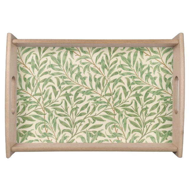 William Morris Willow Bough Garden Flower Classic Serving Tray (Front)