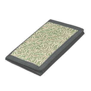 William Morris Willow Bough Garden Flower Classic Trifold Wallet