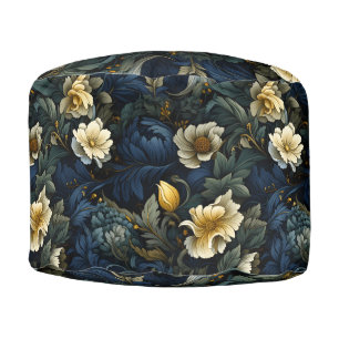 William Morris,Willow Bough,Intricate patterns,Nat Pouf