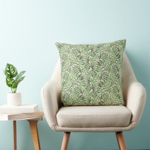 William MorrisWillow BoughIntricate patternsNat Throw Pillow