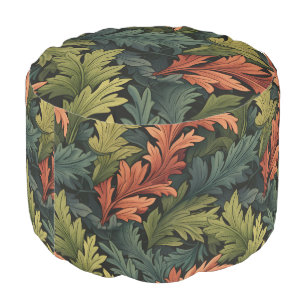 William Morris,Willow Bough,Intricate patterns Pouf