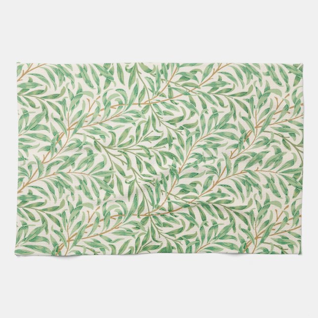 William Morris. Willow Bough. Kitchen Towel (Horizontal)